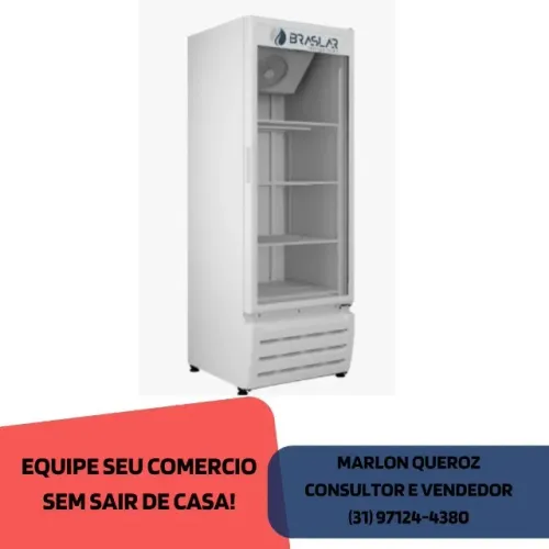Freezer Vertical Braslar Branco 220v