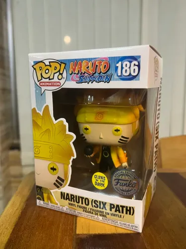 Funko Pop! Naruto Shippuden: Naruto (Six Path) NOVO 