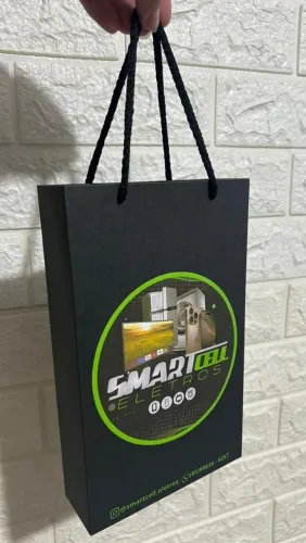 Sacola de Papel Personalizada SmartCell Eletros