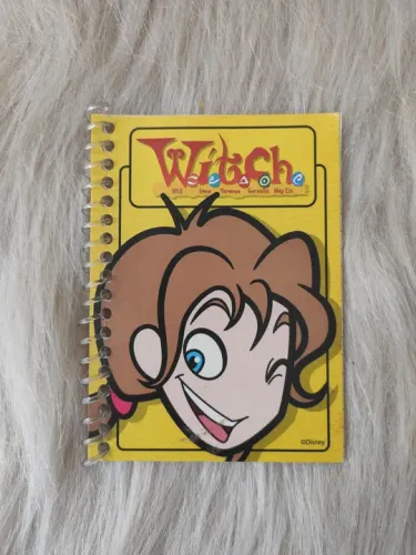 Mini Caderno Witch. Brinde Revista witch. As bruxinhas witch