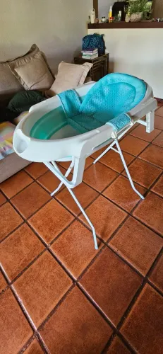 Banheira Smile Safety 1st com suporte 