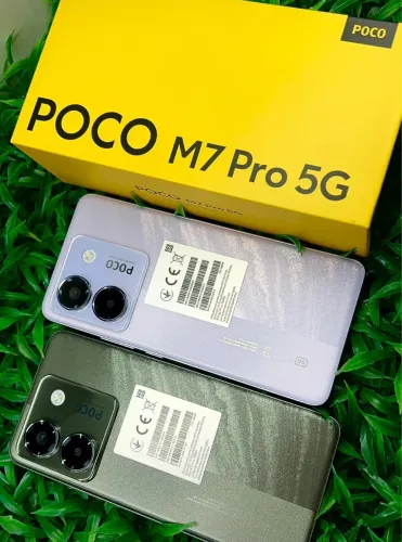 Celular Poco M7 Pro 512+12 5G NFC Qualidade Garantia Capa Película