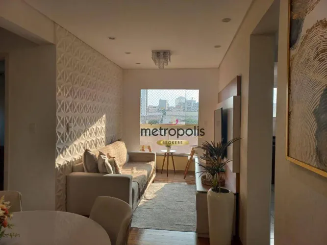 Apartamento com 2 dormitórios à venda, 62 m² por R$ 660.000,00 - Olímpico - São Caetano do