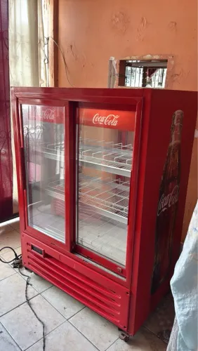 Freezer expositora vertical metal frio 4 portas de correr