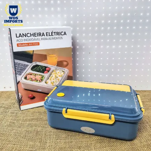 Marmita Lancheira de Alimentos Elétrica 12V 24V 220V