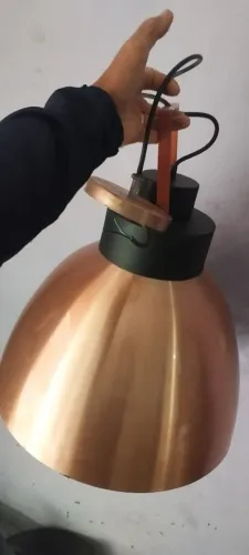 Luminária Pendente Cobre Design Moderno