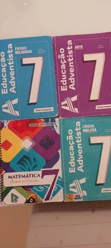 Livros 7 ano adventista 