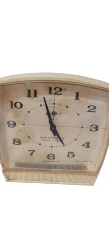 ANTIGO RELÓGIO DESPERTADOR WESTCLOX ANOS 60