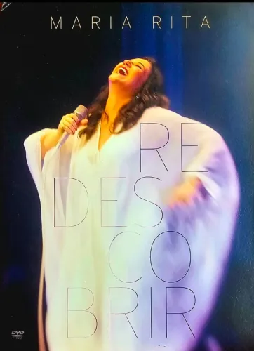 DVD Maria Rita Redescobrir - 28 grandes sucessos + making of - Ao vivo No Credicard Hall