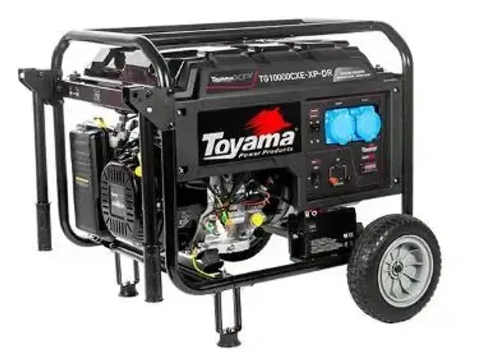 GERADOR TOYAMA A GASOLINA TG10000CXER-BI-VOLT 115/230V 60H P.ELETRICA