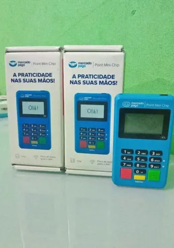 MAQUINA DE CARTÃO POINT MINI CHIP -  PRONTA ENTREGA