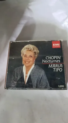 CD duplo Chopin Nocturnes - Maria Tipo