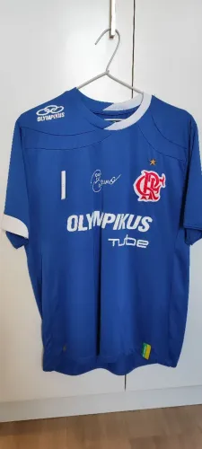 Camisa Flamengo Olympikus - Autografada Bruno