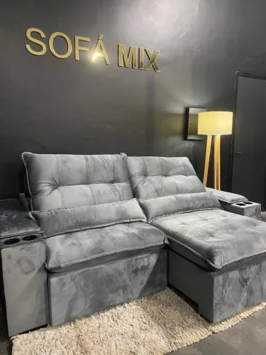 Sofá Retratil Reclinável 2,50 mts