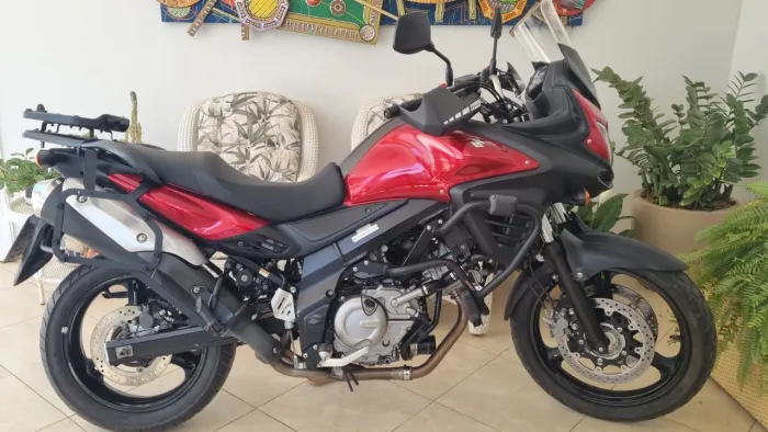 Griglia Di Protezione Per Faro Anteriore Vstrom 650 - In Alluminio, Compatibile Con Modelli 2017-2021