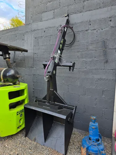 Pa traseira hidráulica para trator 