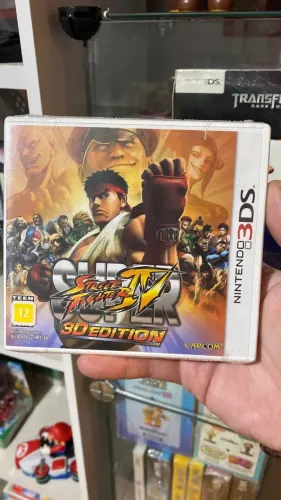 Super Street Fighter 3d Edition Nintendo 3ds Lacrado Usa