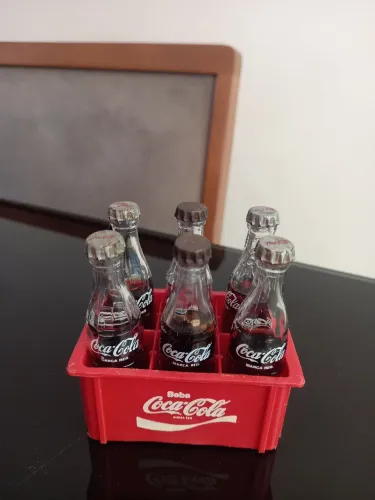 Miniatura garrafa Coca-Cola 