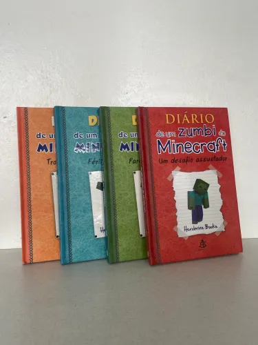 Coleção Diário de um Zumbi do Minecraft