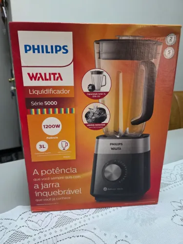 Liquidificador Série 5000 Ri2242 3L Preto Philips Walita