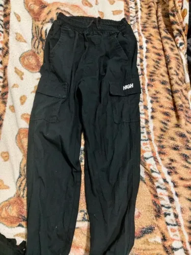 Calça cargo high