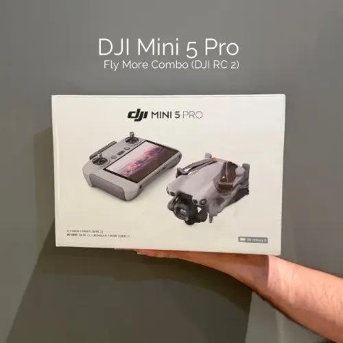 DJI Mini 5 Pro - Fly More Combo (DJI RC 2) - Novo Lacrado