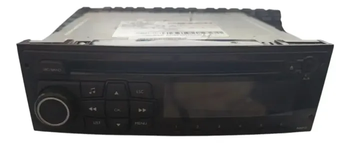 Radio Original Painel Citroen C3 Glx 2011 Completo Usado (Usado) / V12