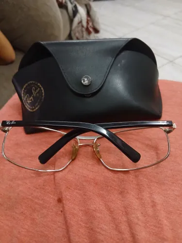 ARMAÇÃO DE ÓCULOS RAY BAN RB3470E ORIGINAL PRATA SEM USO DEADSTOCK