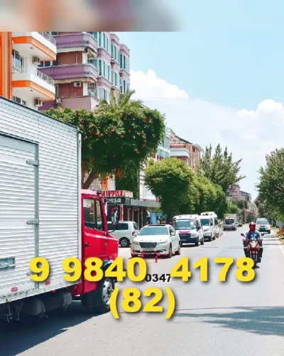 mudança em diversos pontos da cidade com 82+9+9840+4178 MGT