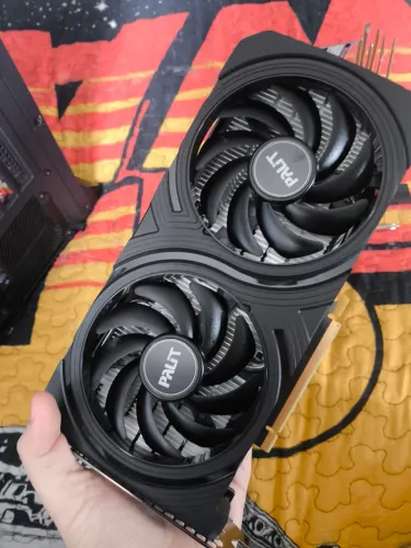 Placa de vídeo rtx 4060 dual fan palit 8gb