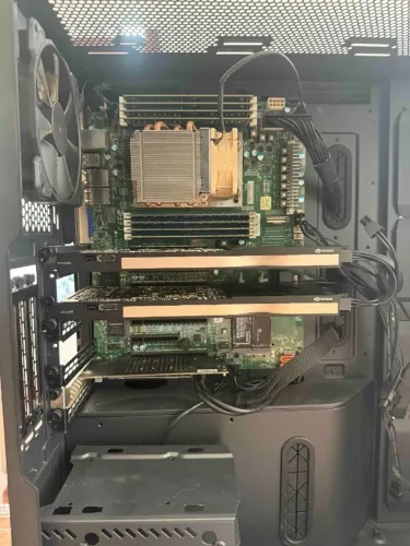 2x GPU Nvidia A4000