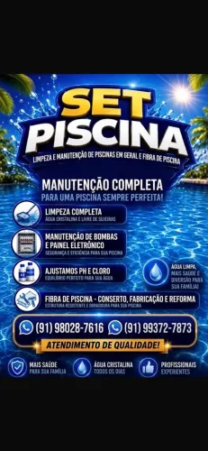 Piscina limpeza