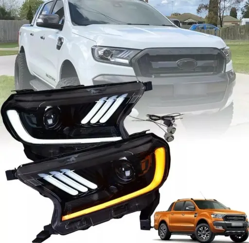 Par de Farol Mustang Ranger e Lanterna Fumê Led leia o anúncio 
