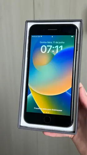 iPhone 8 Plus 128 GB original, cor Cinza-Espacial