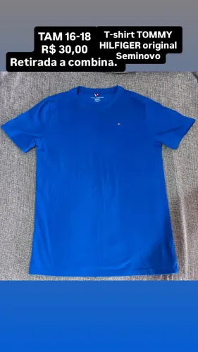 Camisa tommy azul