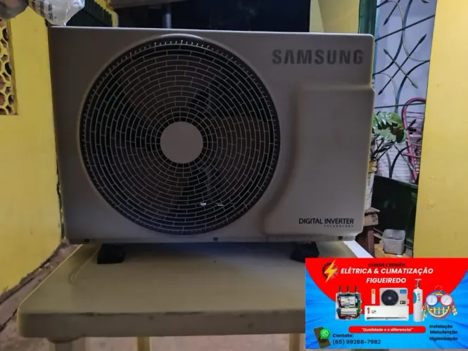 Higienização completa Samsung Wind-Free 