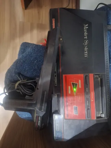 Console Master System Completo com Fonte