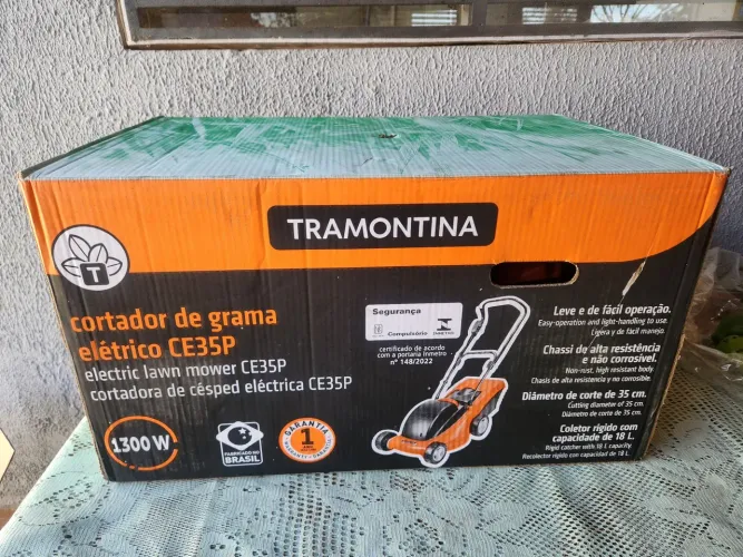 Carrinho Cortador de Grama Tramontina