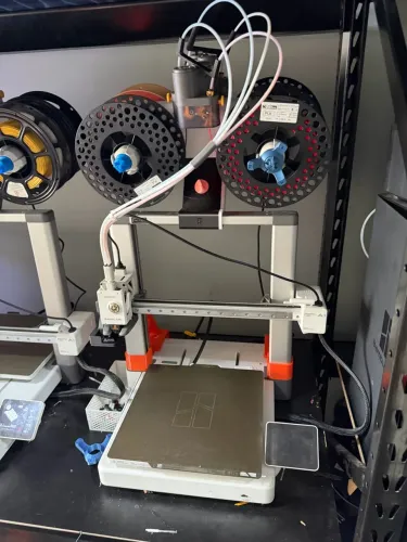 6 unidades Bambu Lab A1 Combo Com AMS Impressora 3D