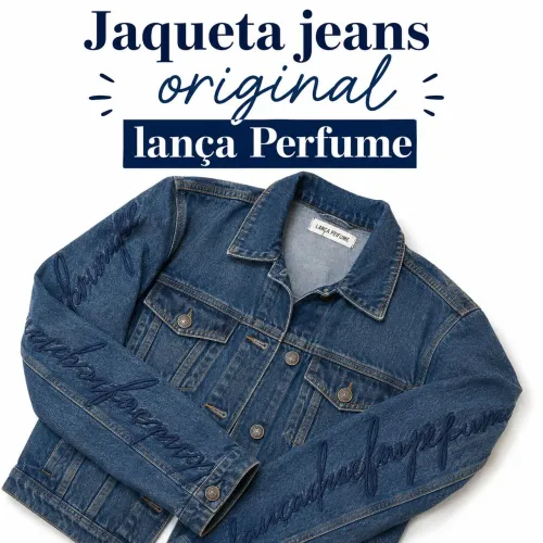 Jaqueta jeans Original LANÇA PERFUME