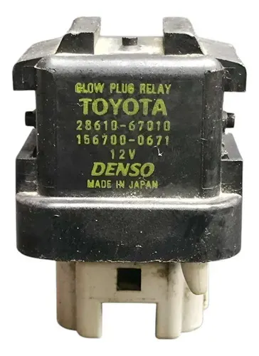 Rele Pre Aquecimento 2861067010 Toyota Corolla Xei 2016/2018