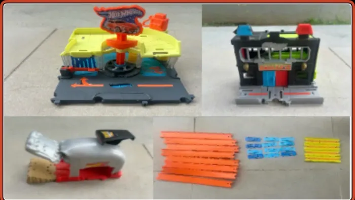 03 Pistas Hotwheels City (Unidade) + conectores