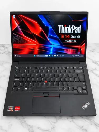 Notebook Lenovo ThinkPad E14 Gen 3 | Ryzen 5 5500U | 8GB RAM (Expansível) | SSD 512GB