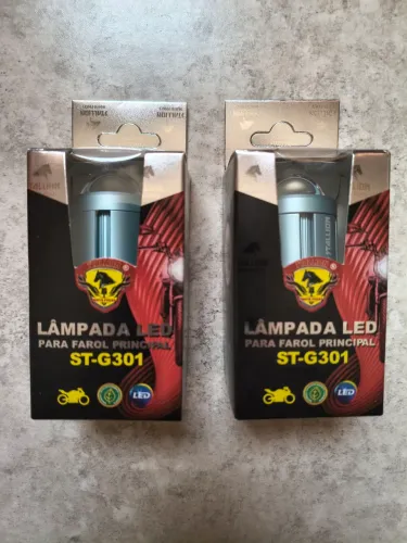 Lâmpada Led H-4 Super Branca Farol Efeito Xenon 6.500 k
