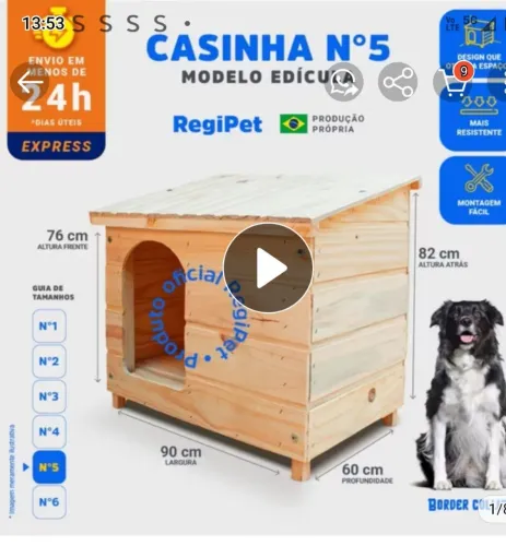Casinha para cachorro