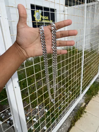Corrente de prata 13mm