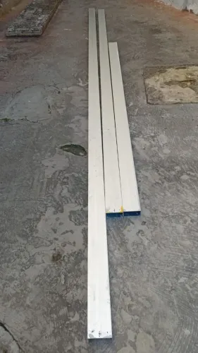 perfil de aluminio 10x5 com comprimento por unidader: 4,84 mt 4,14 mt 2,50mt