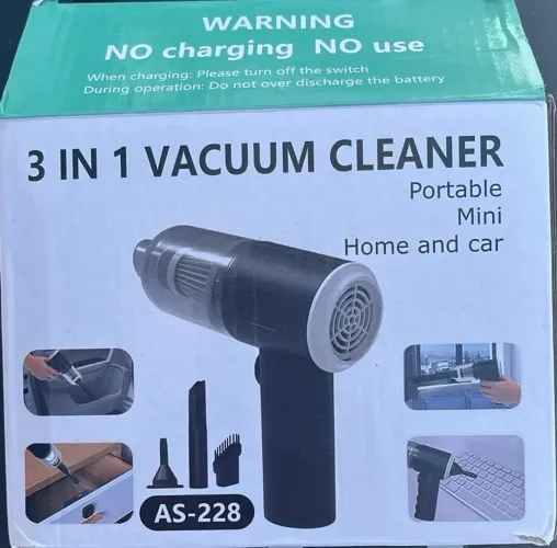 Mini Aspirador de Pó Portátil