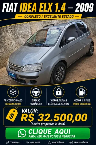 Fiat Idea ELX 1.4 MPI Fire Flex 8V 5P 2009
