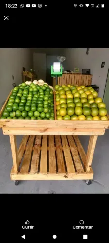 Bancas para hortifruti